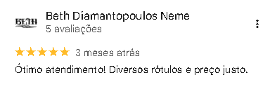 Avaliação Google